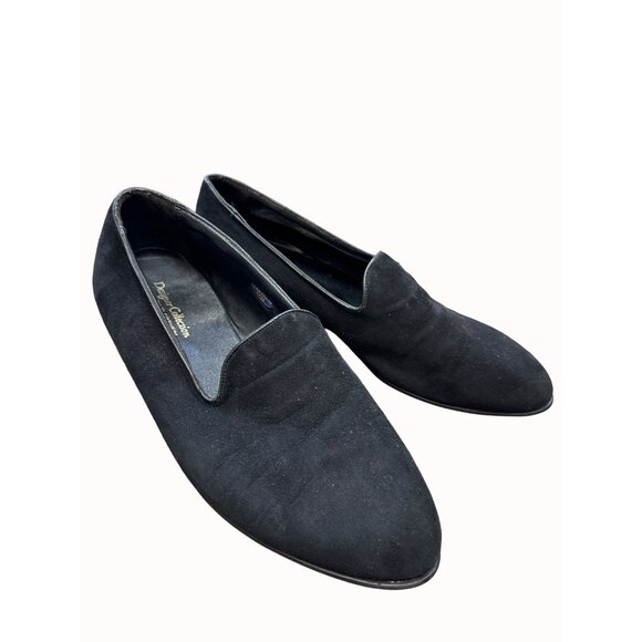 Florsheim Designer Collection men’s black suede loafer shoes size 9D SKU 6271 main image 4